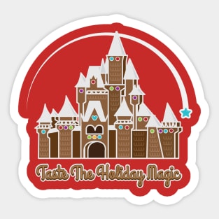 Taste The Holiday Magic Sticker